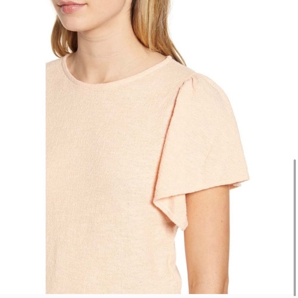 COPY - Madewell BRAND NEW W/ TAGS Flutter Sleeve Top - Picture 6 of 10